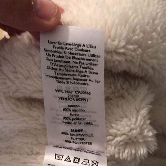 Eddie Bauer 2X Tall Cotton Flannel Plaid Sherpa Shirt Jacket Shacket - Picture 14 of 16